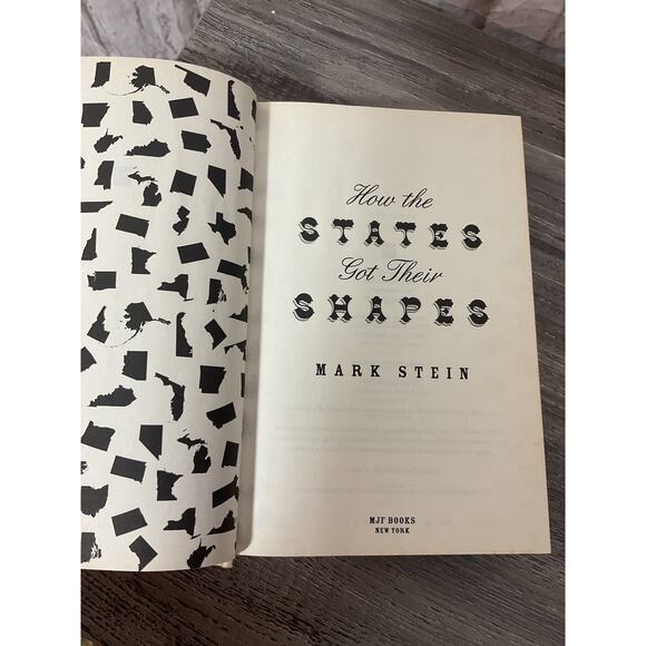 2008 Hardback How The States Got Their Shapes By Mark Stein - Picture 4 of 7